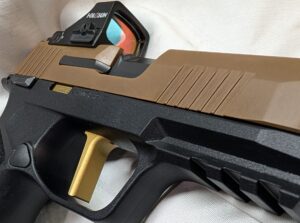 Custom Sig Sauer P365 XMacro Pistol - Radian Back Strap - Image 3