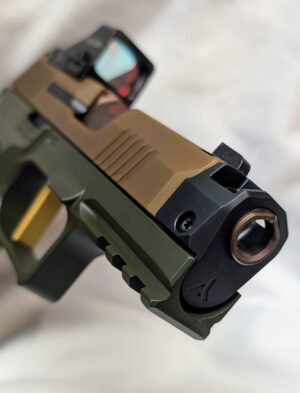 Custom Sig Sauer P365 X Pistol with Radian Ramjet