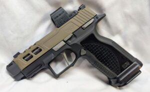 Custom P365 XMacro Pistol-ECM R11 Lower, Radian RamJet