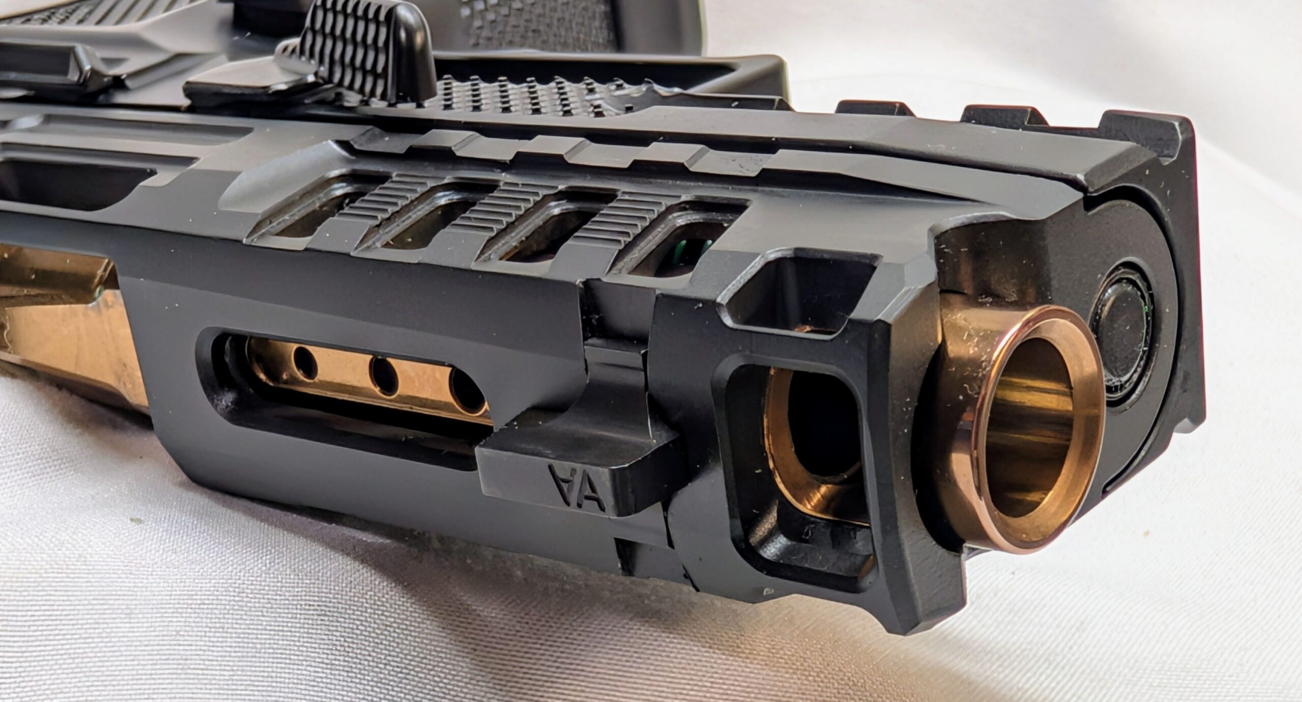 Custom P365 XMacro Pistol, ECM R11 "ChainSaw" Lower - FDEZ Ported Upper - Image 5