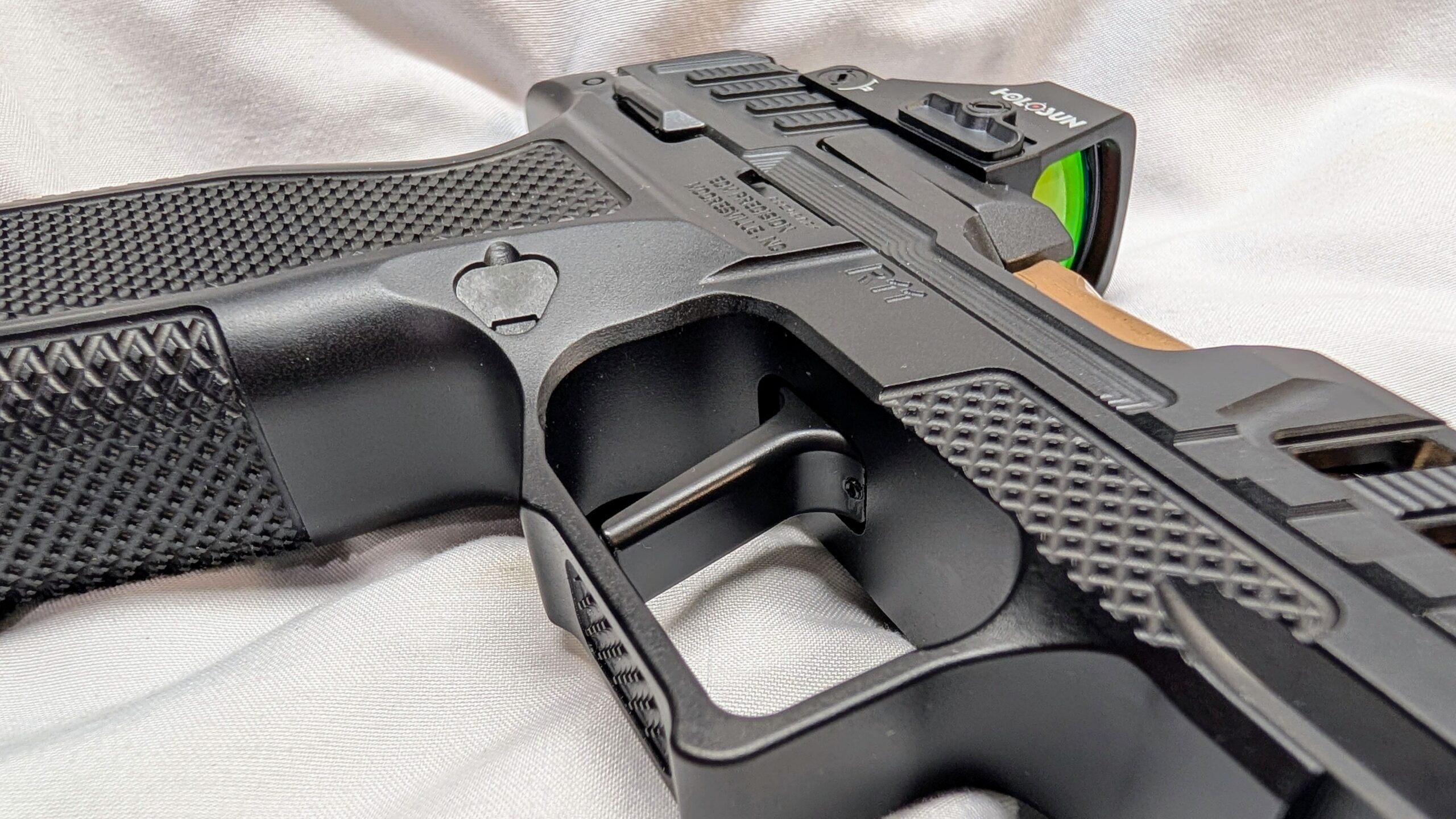 Custom P365 XMacro Pistol, ECM R11 "ChainSaw" Lower - FDEZ Ported Upper - Image 11