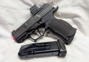 Custom P365X Pistol-Icarus Lower, Custom Norsso Upper, with Inline Ported Barrel