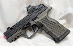 Custom P365 XMacro Pistol, ECM R11 "ChainSaw" Lower - FDEZ Werx Ported Upper