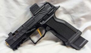 Custom P365 XMacro Pistol, ECM R11 "ChainSaw" Lower - FDEZ Ported Upper