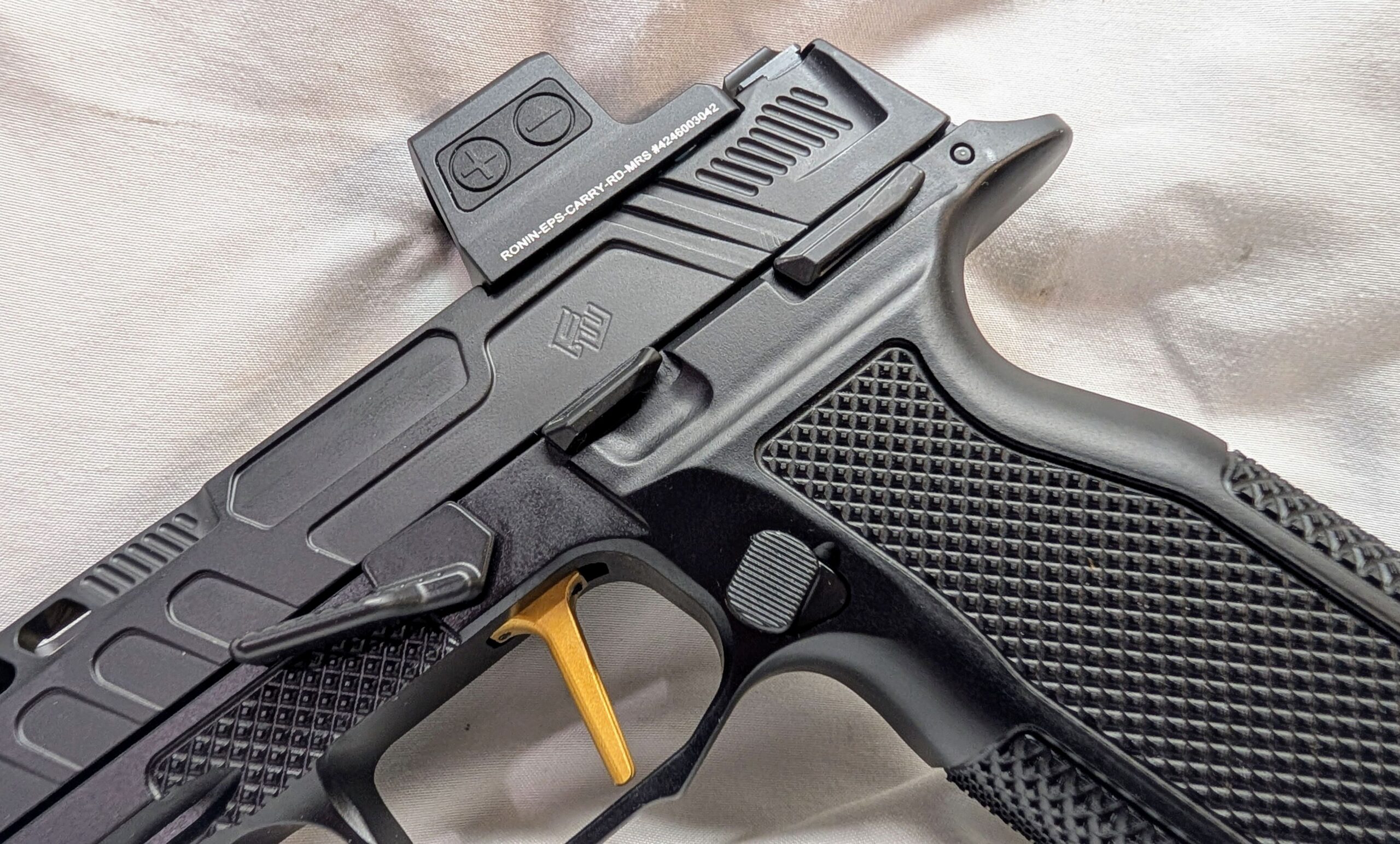 Custom P365 XMacro Pistol, ECM R11 "ChainSaw" Lower - FDEZ Ported Upper - Image 7
