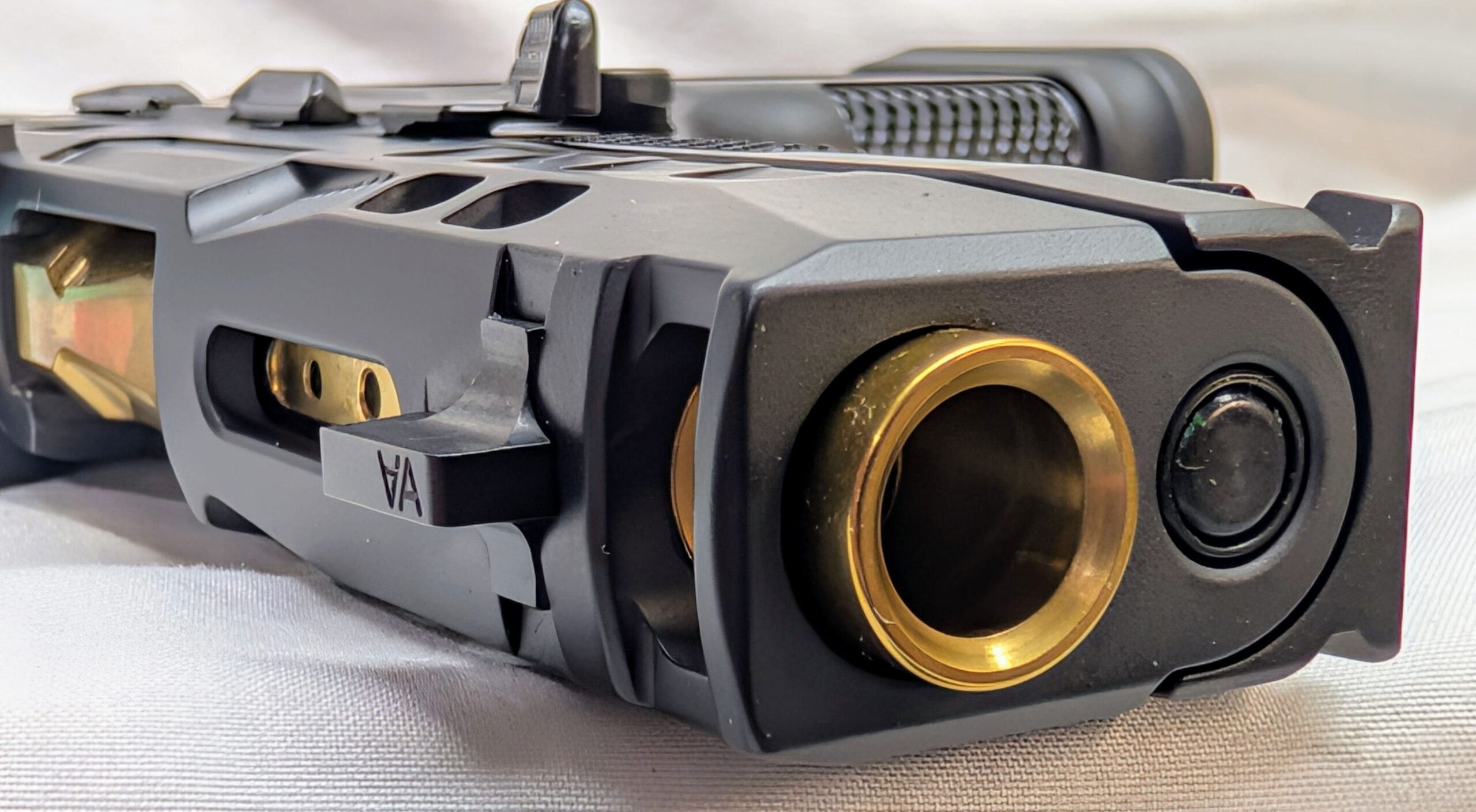 Custom P365 XMacro Pistol, ECM R11 "ChainSaw" Lower - FDEZ Ported Upper - Image 6