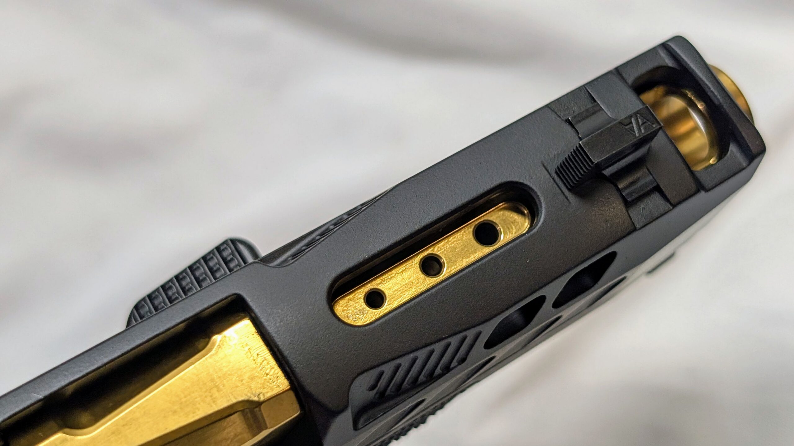 Custom P365 XMacro Pistol, ECM R11 "ChainSaw" Lower - FDEZ Ported Upper - Image 3